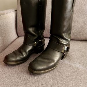Durango boots, 7, black, leather